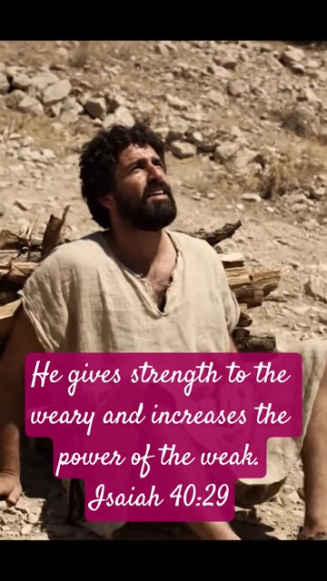 Embrace Isaiah 40:29: Find STRENGTH for True Peace!
