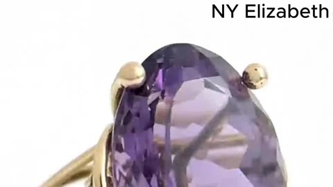 ESTATE BIG OVAL PURPLE AMETHYST COCKTAIL STATEMENT RING – Bold & Beautiful
