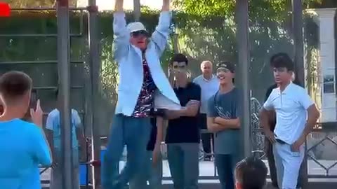 Grandpa prank