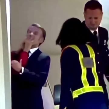 French President Emmanuel Macron got slapped from his wife Brigette in full public & Paparazzi