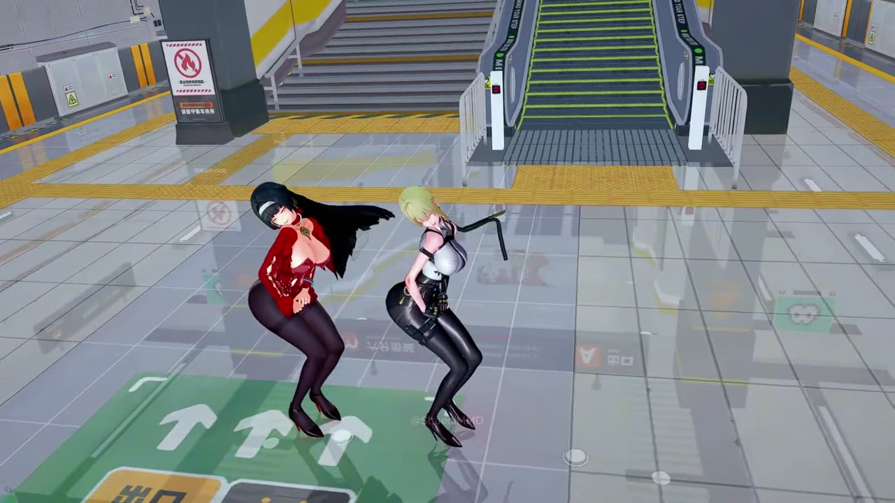 Astra Yao⭒Evelyn - StickySticky - Zenless Zone Zero MMD