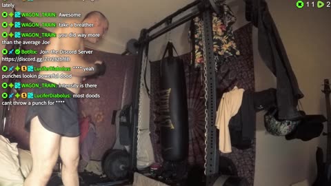 🔴Heavy bag workout | LIVE with @wappyflanker