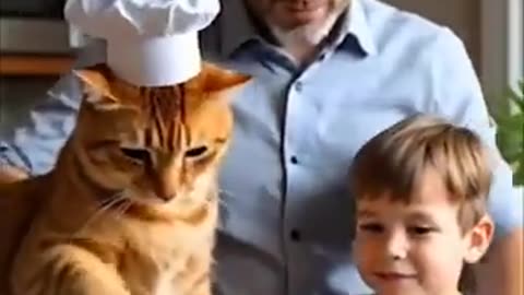 This Cat Just Cooked a 5-Star Meal For His BROKE Master... You Won't Believe What Happens Next!