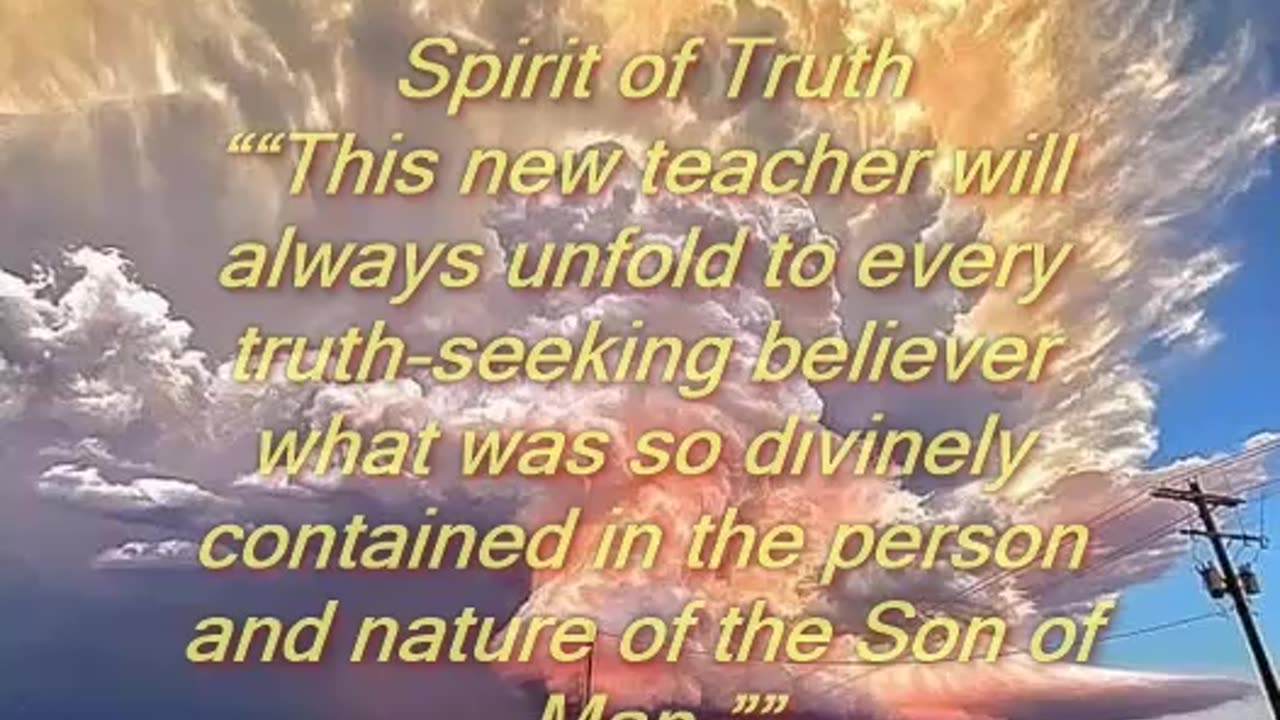 Spirit of truth