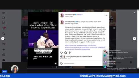 Black people are leaving the democratic party