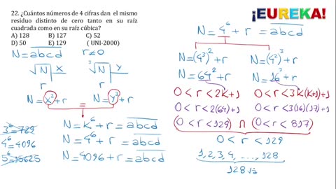 EUREKA CICLO PARALELO | Semana 19 | Aritmética