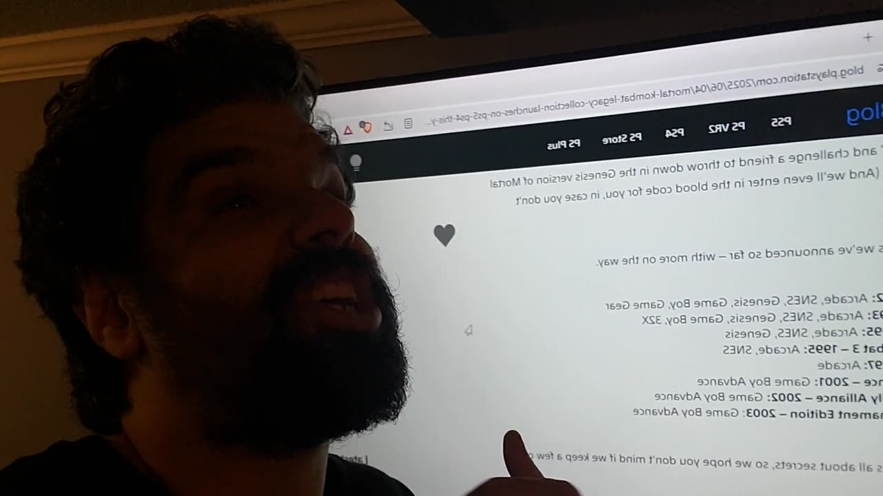 CarlosX360's reaction to Mortal Kombat Legacy Kollection reveal