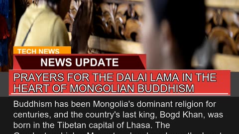 Prayers for the Dalai Lama in the Heart of Mongoli