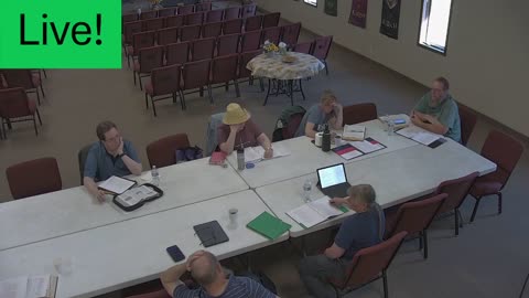 Wednesday Evening Bible Study at Moose Creek Baptist Church 8/6/2025