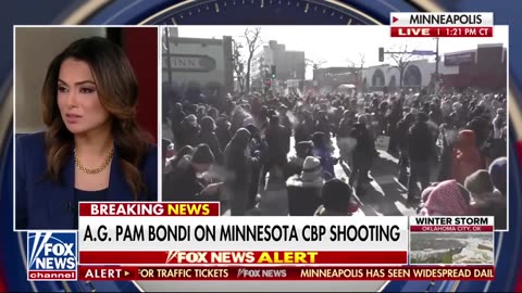 AG Pam Bondi UNLOADS on Minnesota officials amid violent protest.