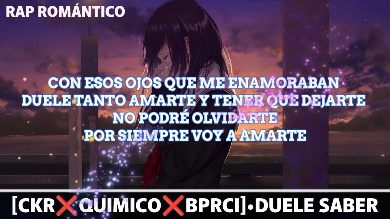 DUELE SABER LETRA•CRI❌QUÍMICO❌BPRCI