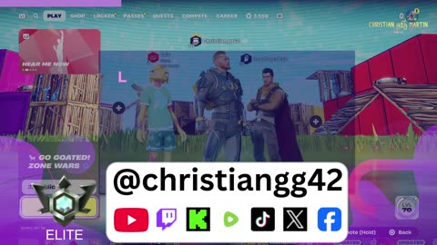 christianmartingg42 | Fortnite | Live Stream 🔴