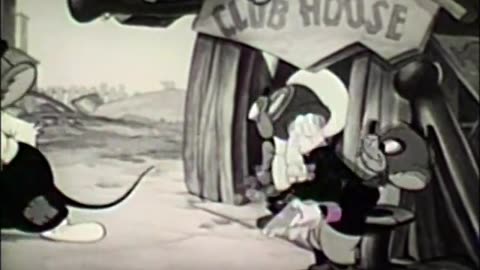 Walter Lantz: Little tough mice off-screen beating