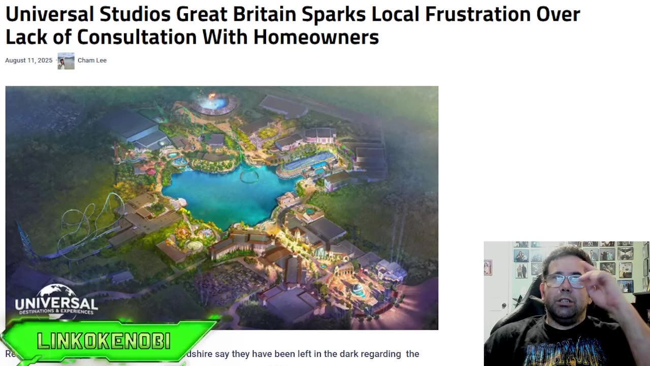 Universal UK And Residents Of The Area ARE Having A Communication Problem