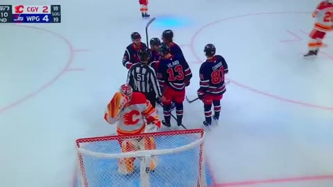 Jets LW #9 Alex Iafallo PP🥅(2)🏒Wrist-Shot Goal