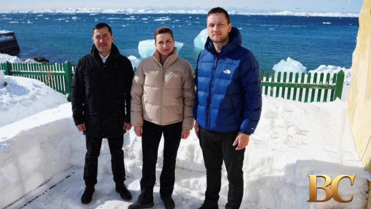 Trump ‘cannot annex another country’ says Danish leader as she visits Greenland
