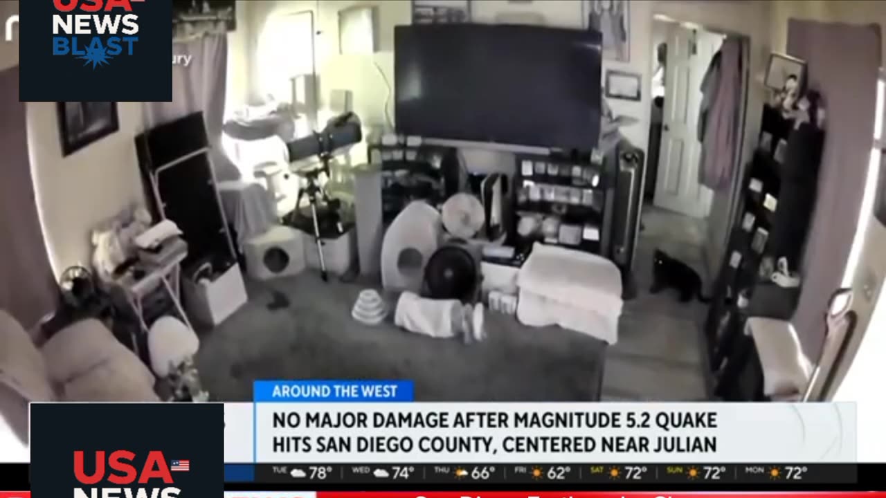 San Diego Earthquake Chaos