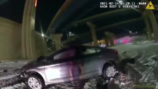 BODYCAM: HORRIFIC Crash as Wisconsin Driver Plunges Off Interchange