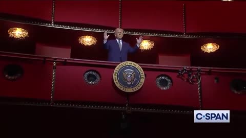 ⚡POTUS speaks from the Presidential Box at the Kennedy Center