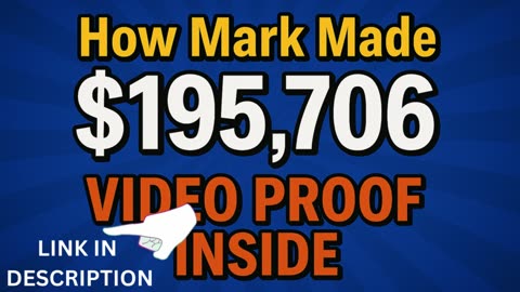 How Mark Made $195,706 From Broke to Millionaire VIDEO PROOF