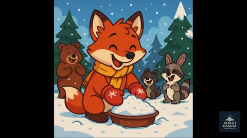 The Fox Makes a Snowy Pie (Not Tasty) - North Dakota Fairytales