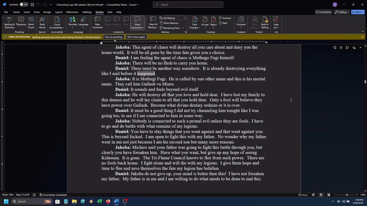 Jakoba's Reign of Terror (pt 103.5)