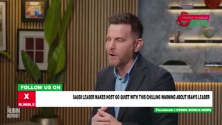 Saudi leader schools left wing host from CBS