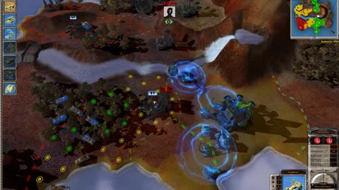 Massive Assault Network 2 (TBS): map Treasure Island, playing on Linux against human: Defeat