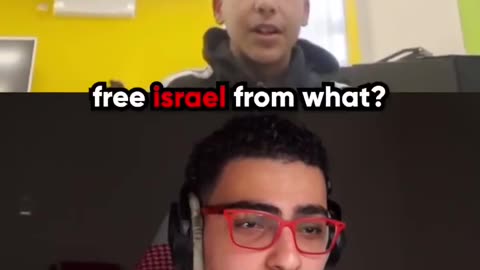 Isreali Kid wants to SHOOT me because I am PALESTINIAN.