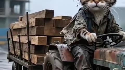 A poor cat story