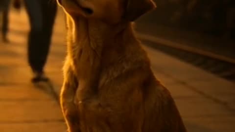 The Silent Dog Who Waited… and Watched 💔