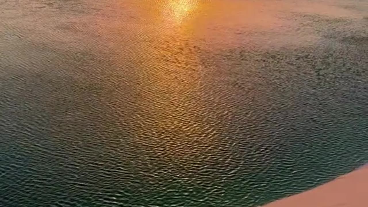 Viral view of sun set