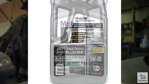 Mobil 1 Advanced Full Synthetic Motor Oil 5W-30, 5 Quart