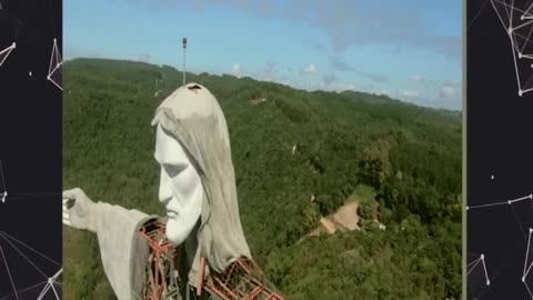 Something TERRIFYING Happened After Lightning Strikes the Statue of Jesus