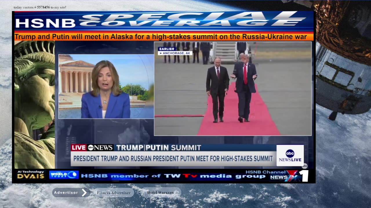 HSNB Skyline Channel 8 - live reatsream from Eutelsat9b