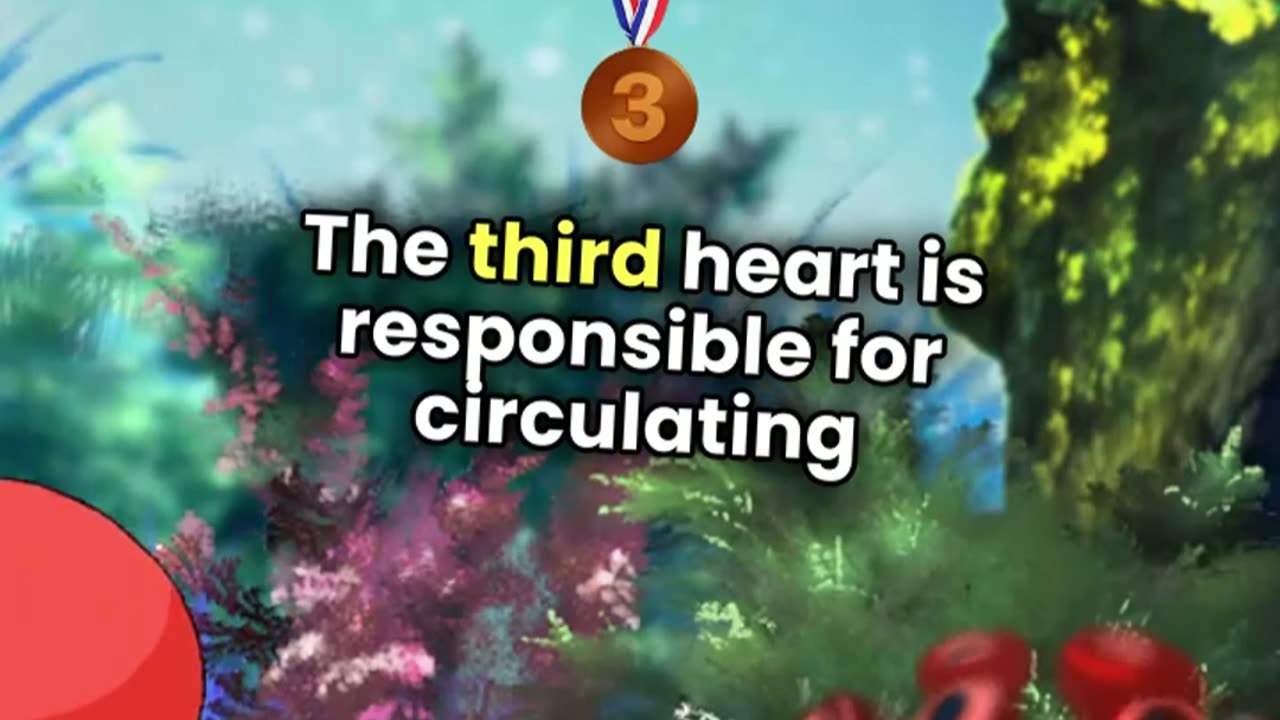 Octopuses Have Three Hearts