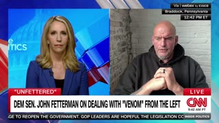 Democrat Sen. John Fetterman "the most poisonous, bitterest, is the FAR LEFT."