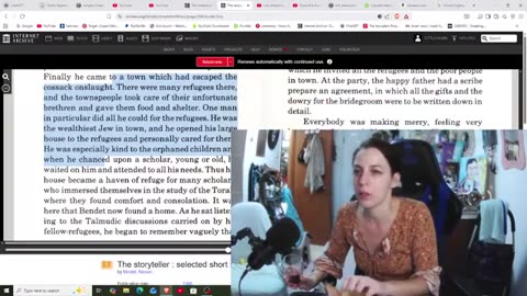 The storyteller by Mindel, Nissan , Jewish Kids stories