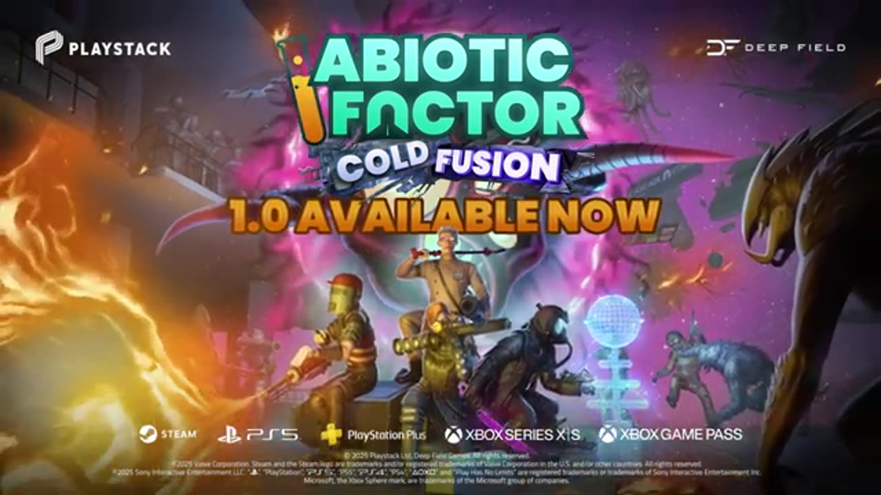 Abiotic Factor - Cold Fusion | 1.0 Launch Trailer