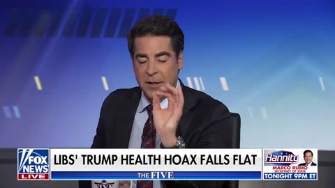 The Five · Jesse Watters lists 2025 Democrat Hoax List (off the top)