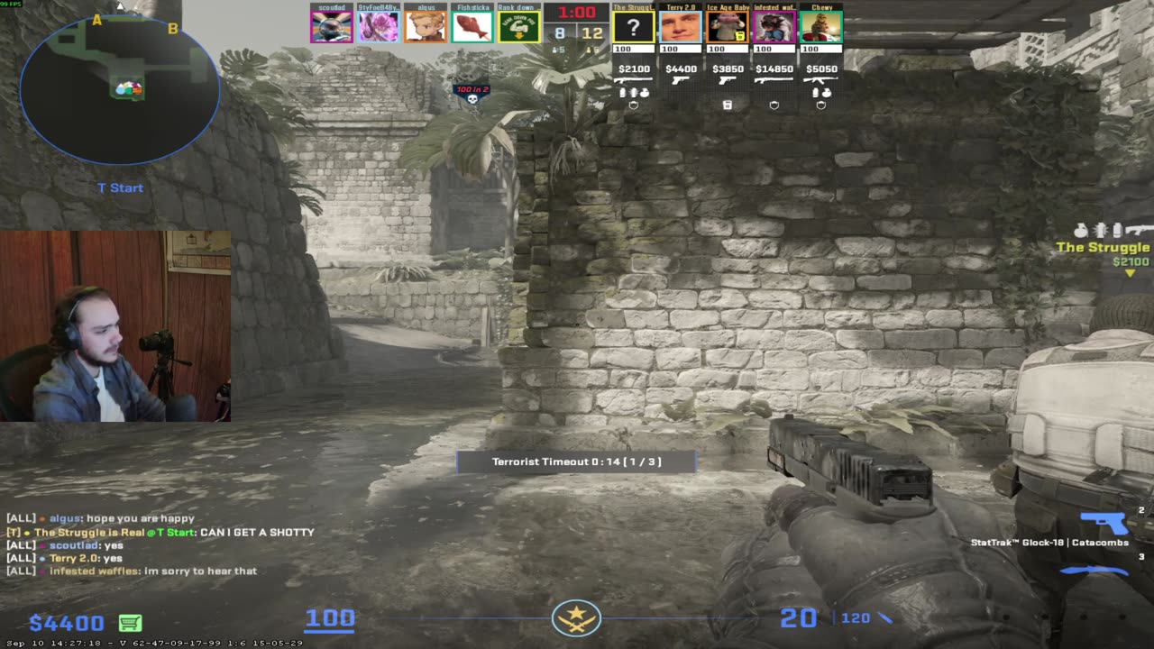 CS2 Duo Que Adventures - LIVE - TerryCS