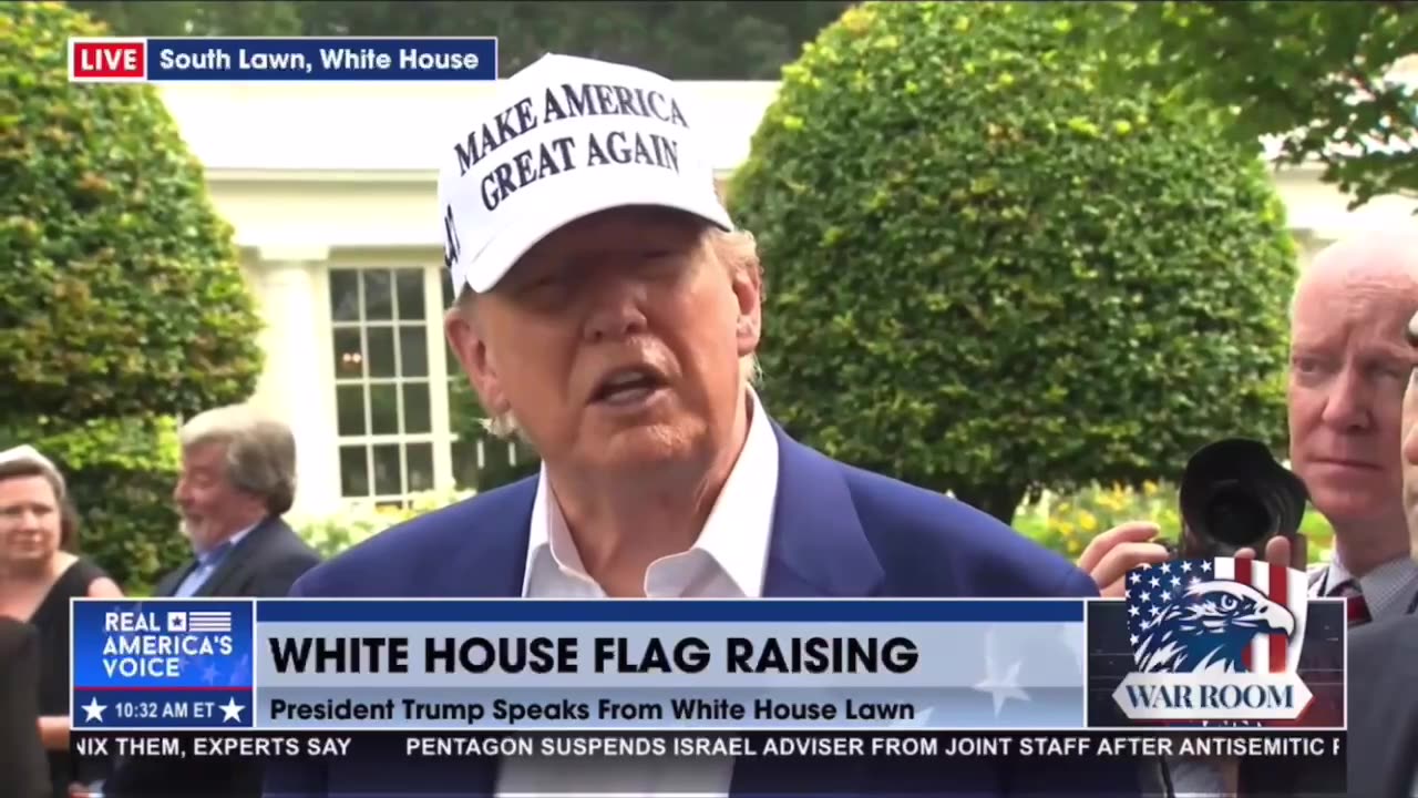 'Do you ever ask a positive question?' Trump whines over GOP infighting on Iran
