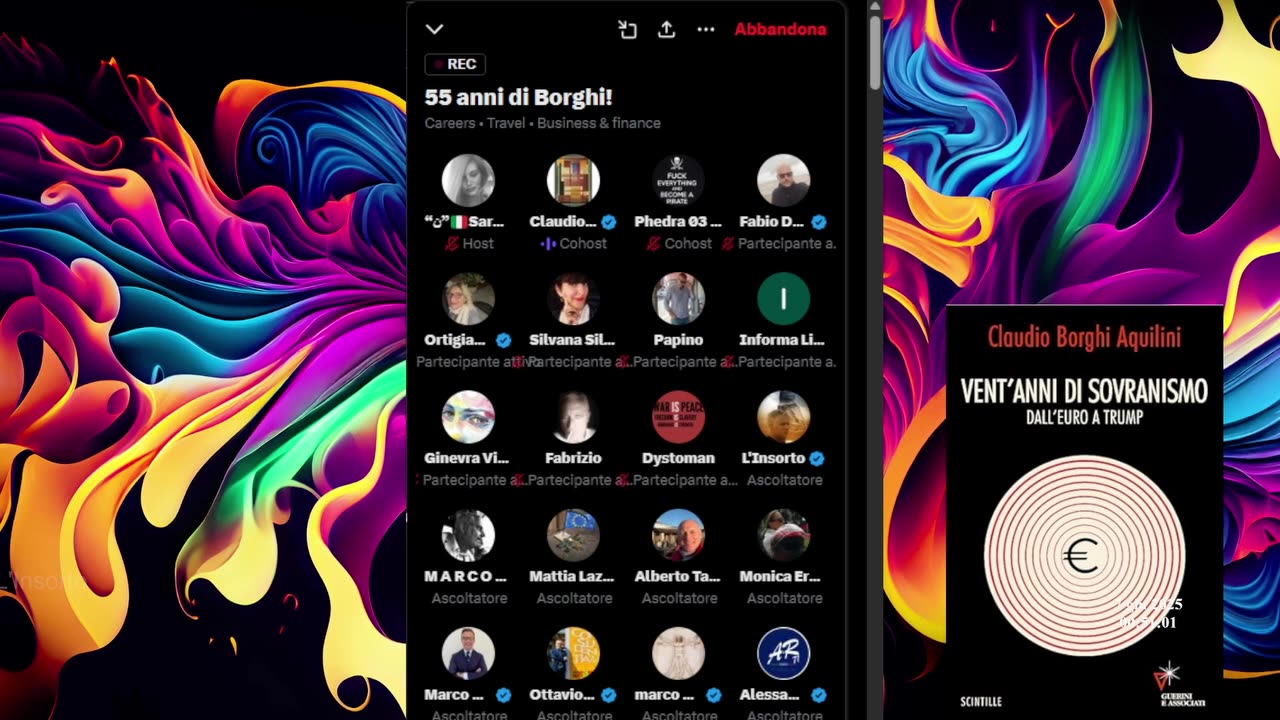 Claudio Borghi Aquilini I miei primi 55 Anni 07-06-2025