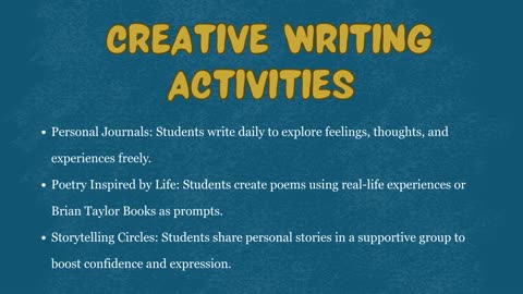Self-Expression Activities for Students | Creative Ideas