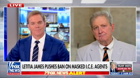 John Kennedy Says Those Who Attack ICE Agents Should 'Spend Some Quality Time With Bubba'