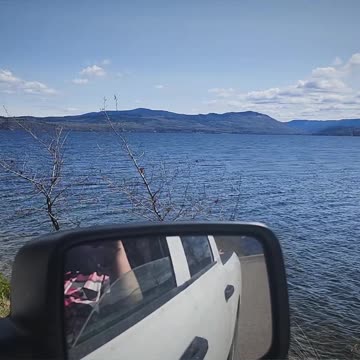 Scenic Drive Past Francesco Lake