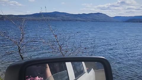 Scenic Drive Past Francesco Lake