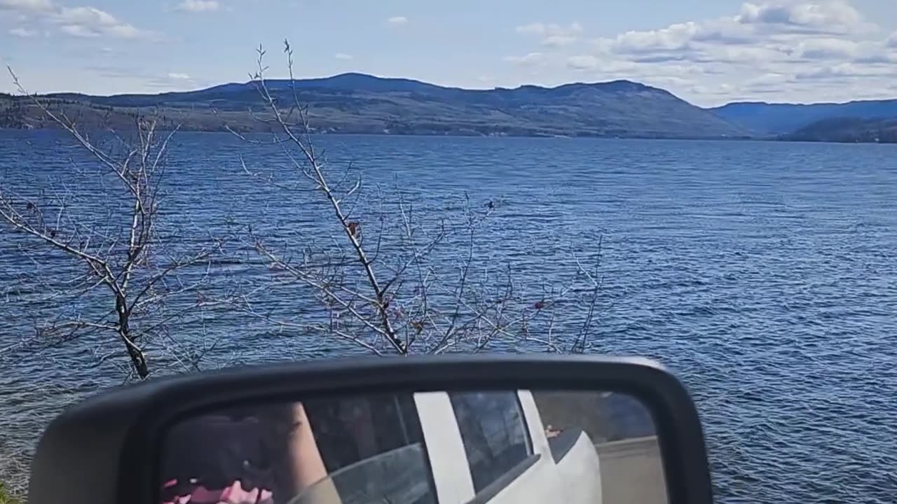 Scenic Drive Past Francesco Lake