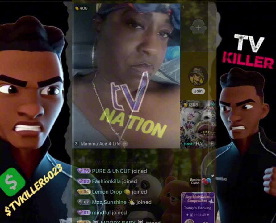 Mama Ace back on Haitian Voodoo panel RUNNING HIM UP