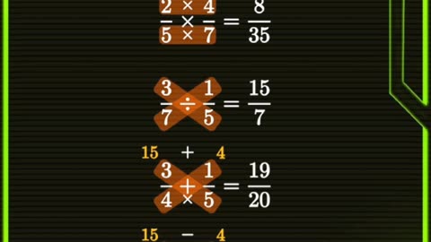 How to solve Fraction operation mathematics
